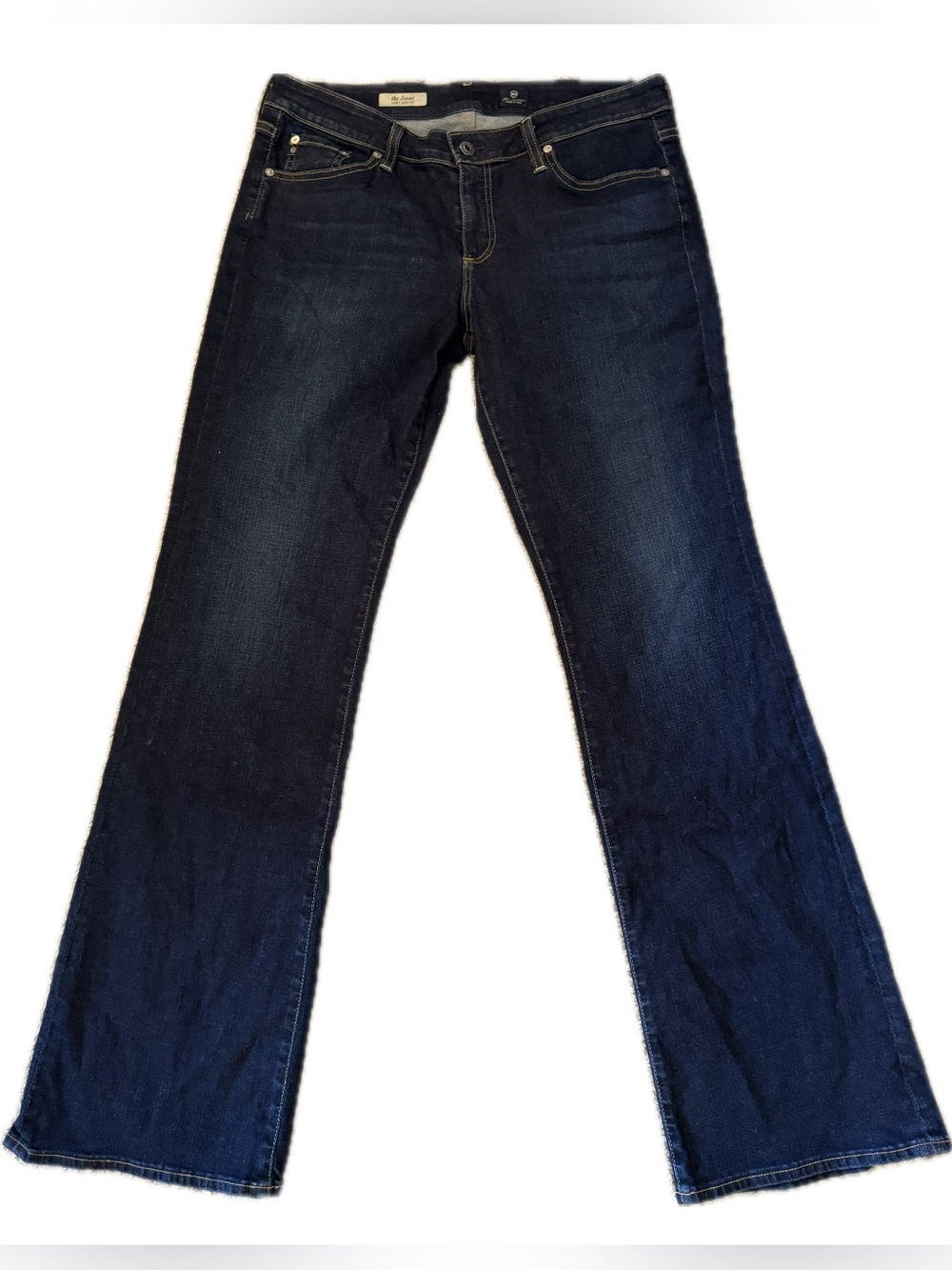 PAIGE Dark Blue Flare Jeans